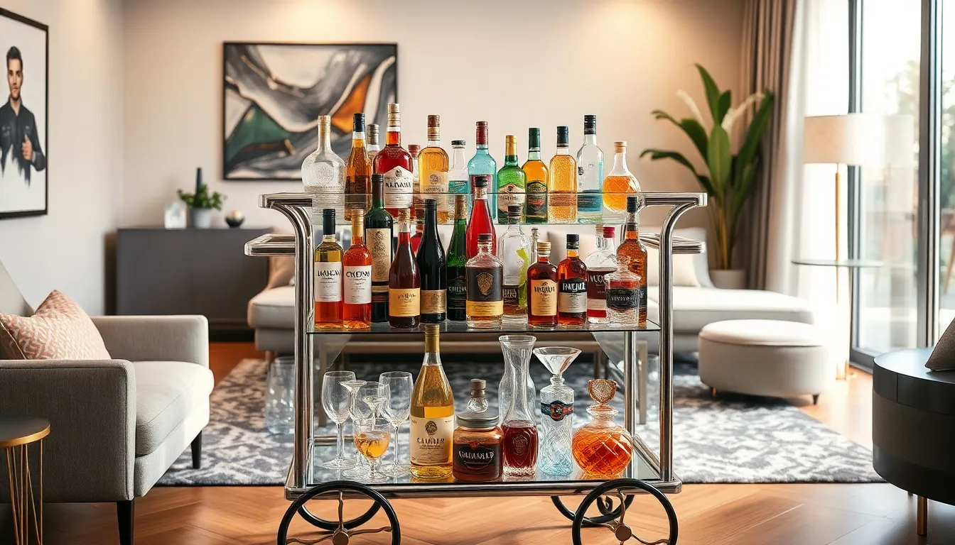 25 Stunning Bar Ideas for Living Room That Will Transform Your Space 4 25 Stunning Bar Ideas for Living Room That Will Transform Your Space 3