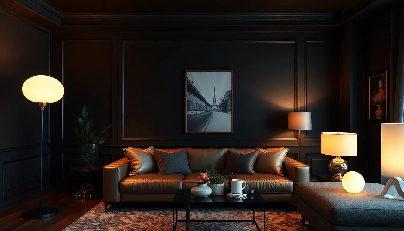 30+ Dark Living Room Ideas That Will Transform Your Space in 2025 4 30+ Dark Living Room Ideas That Will Transform Your Space in 2025 3