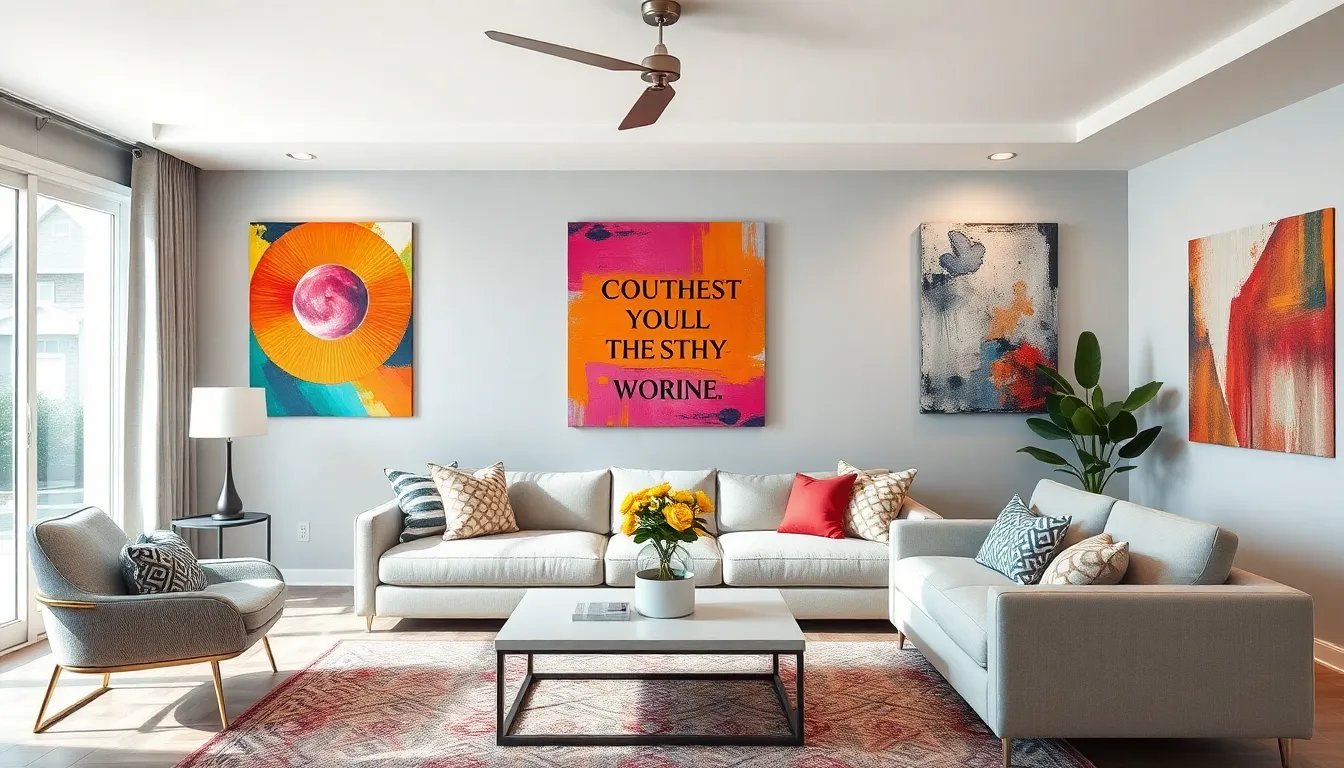 25 Budget-Friendly DIY Wall Decor Ideas for Living Room That Look Expensive 4 25 Budget-Friendly DIY Wall Decor Ideas for Living Room That Look Expensive 3