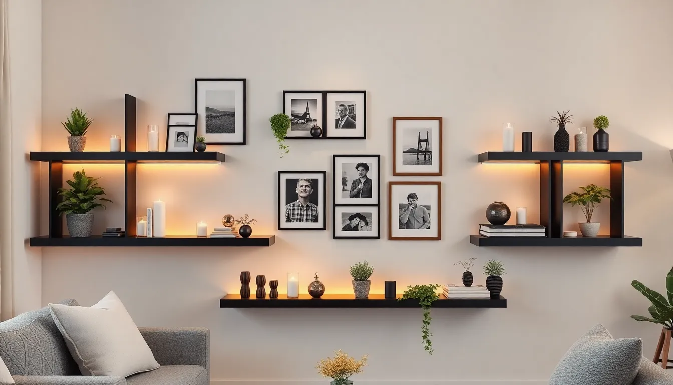 25+ Floating Shelf Ideas for Living Room That Transform Any Space (2025 Guide) 4 25+ Floating Shelf Ideas for Living Room That Transform Any Space (2025 Guide) 3