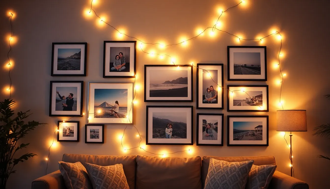 25 Magical Fairy Light Ideas for Living Room That'll Transform Your Space 4 25 Magical Fairy Light Ideas for Living Room That'll Transform Your Space 3