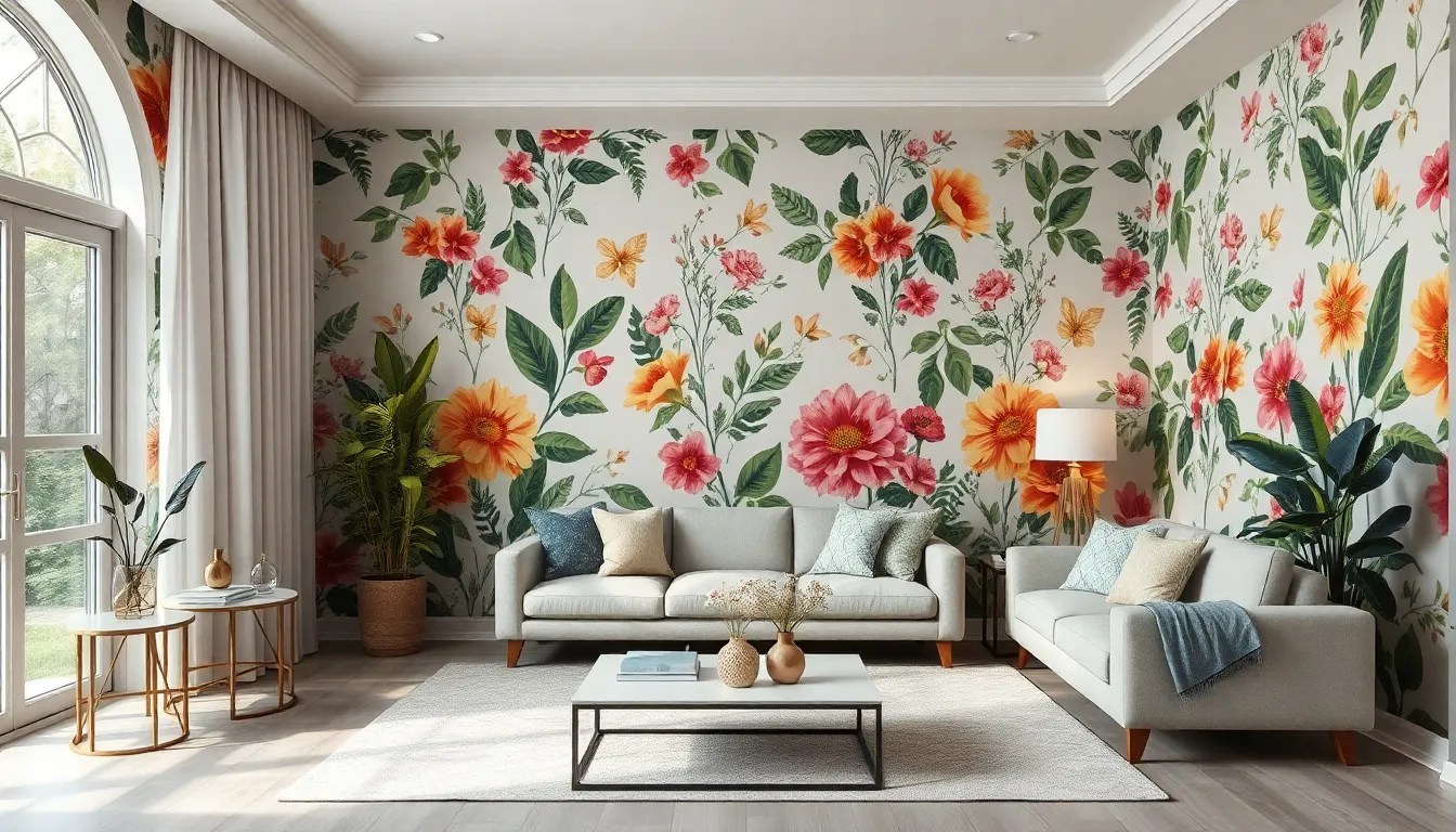 25 Stunning Living Room Wallpaper Ideas That Will Transform Your Space in 2025 3