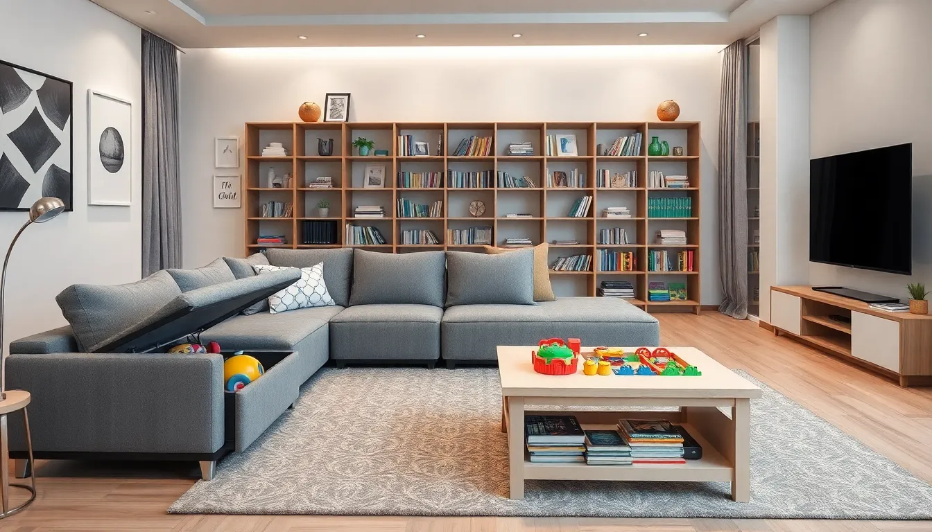 25 Clever Ideas for Toy Storage in Living Room That Actually Look Stylish 4 25 Clever Ideas for Toy Storage in Living Room That Actually Look Stylish 3