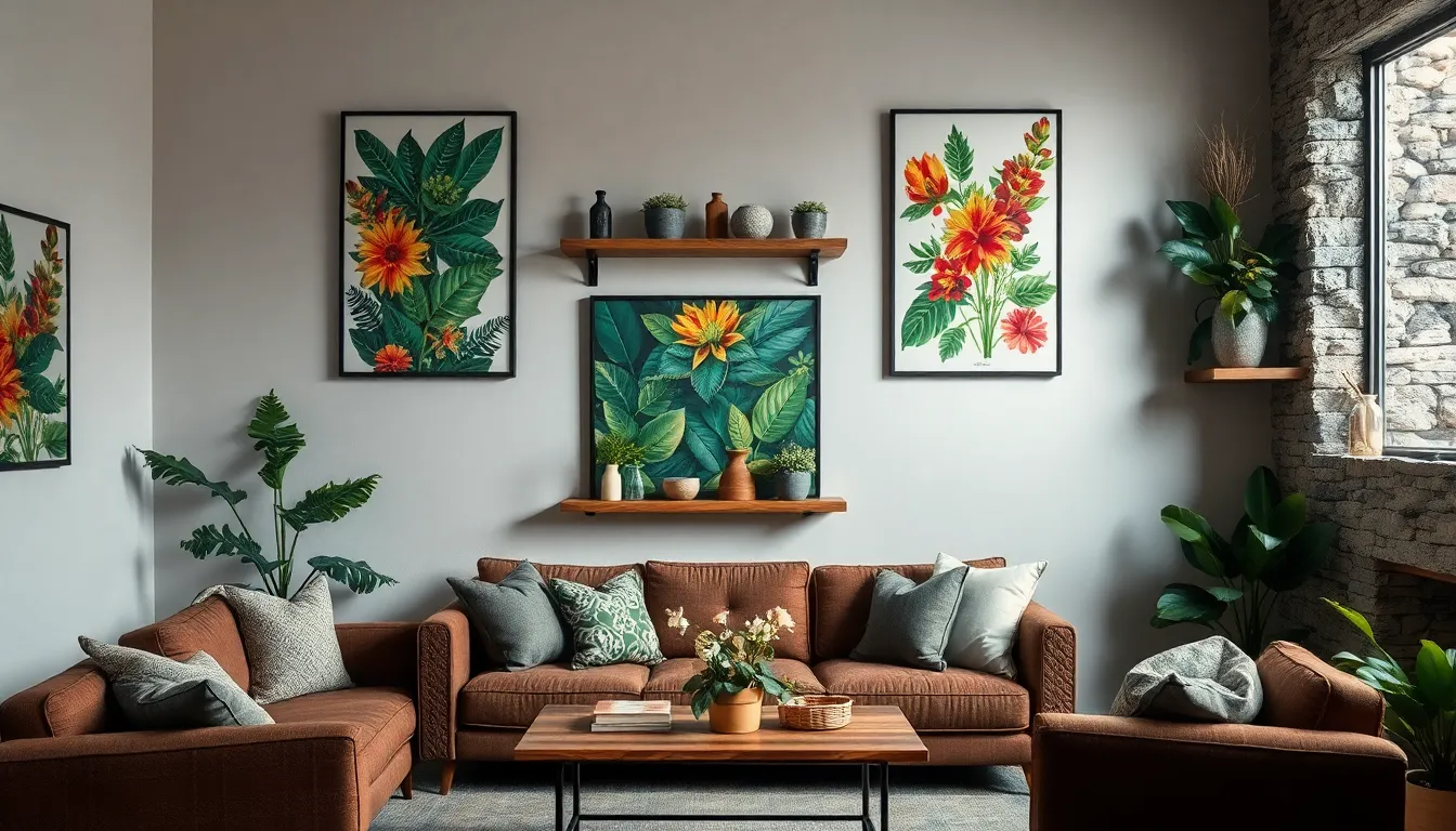 25 Stunning Living Room Wall Art Ideas That Transform Any Space on Any Budget 4 25 Stunning Living Room Wall Art Ideas That Transform Any Space on Any Budget 3
