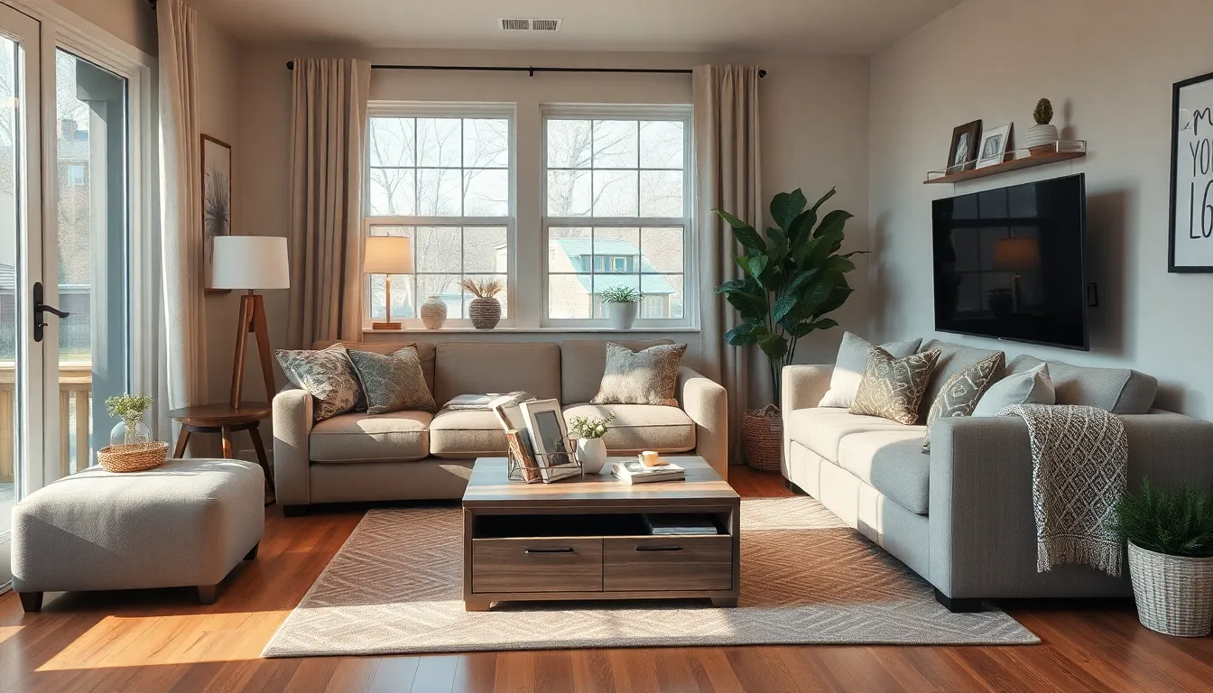 25 Smart Ideas to Decorate Small Living Room (Make It Look Bigger!) 3