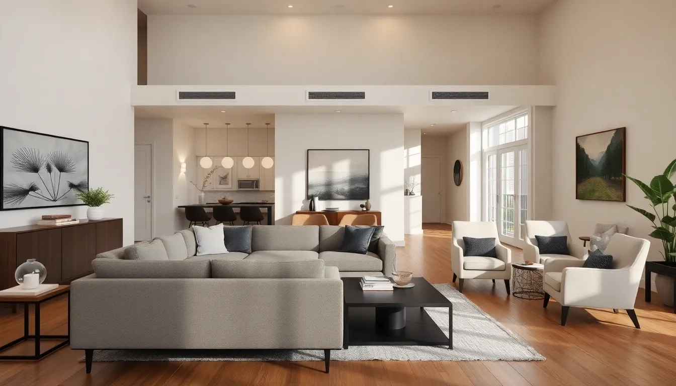 12 Creative Ideas to Separate Dining Room From Living Room Without Walls 4 12 Creative Ideas to Separate Dining Room From Living Room Without Walls 3