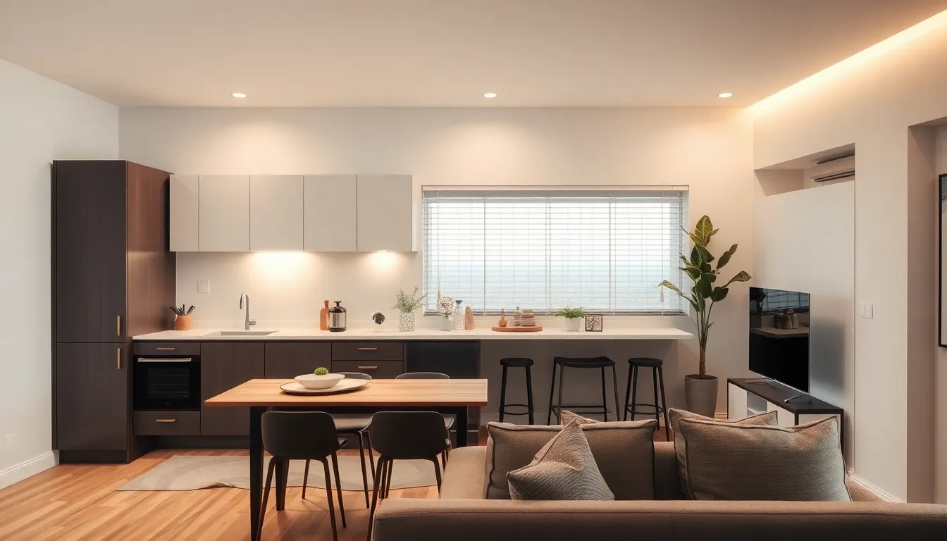 25 Kitchen Ideas for Living Room Spaces That Actually Work in 2025 4 25 Kitchen Ideas for Living Room Spaces That Actually Work in 2025 3
