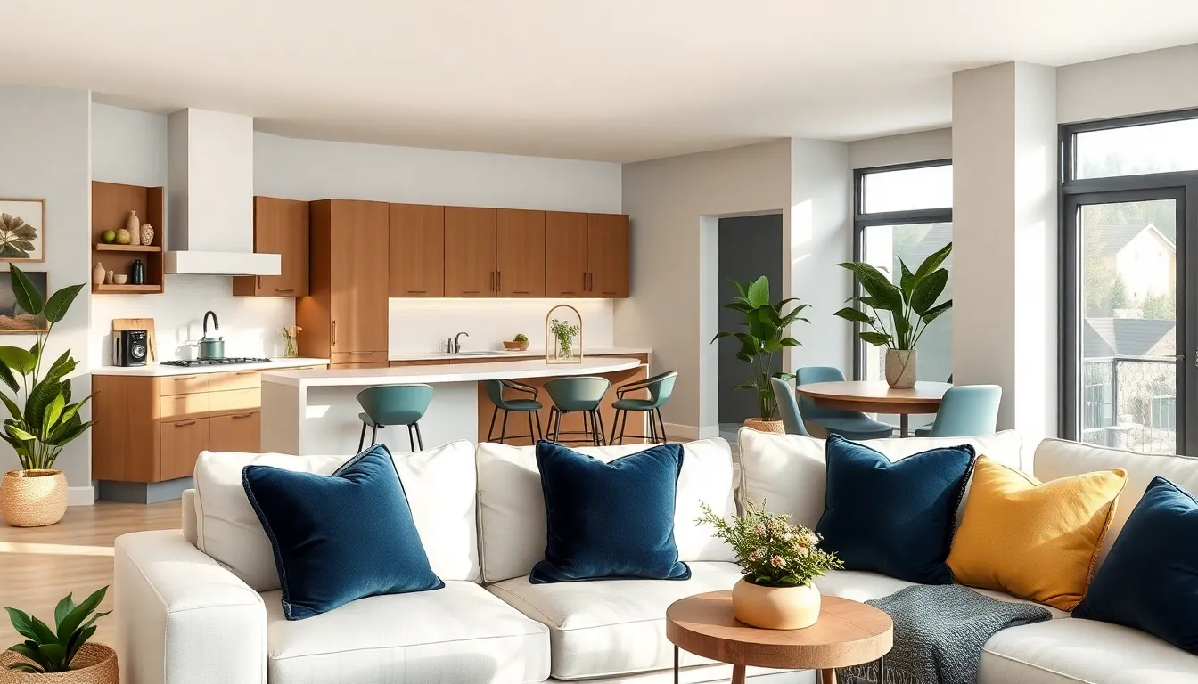 25 Kitchen Living Room Ideas That'll Transform Your Open Floor Plan 4 25 Kitchen Living Room Ideas That'll Transform Your Open Floor Plan 3