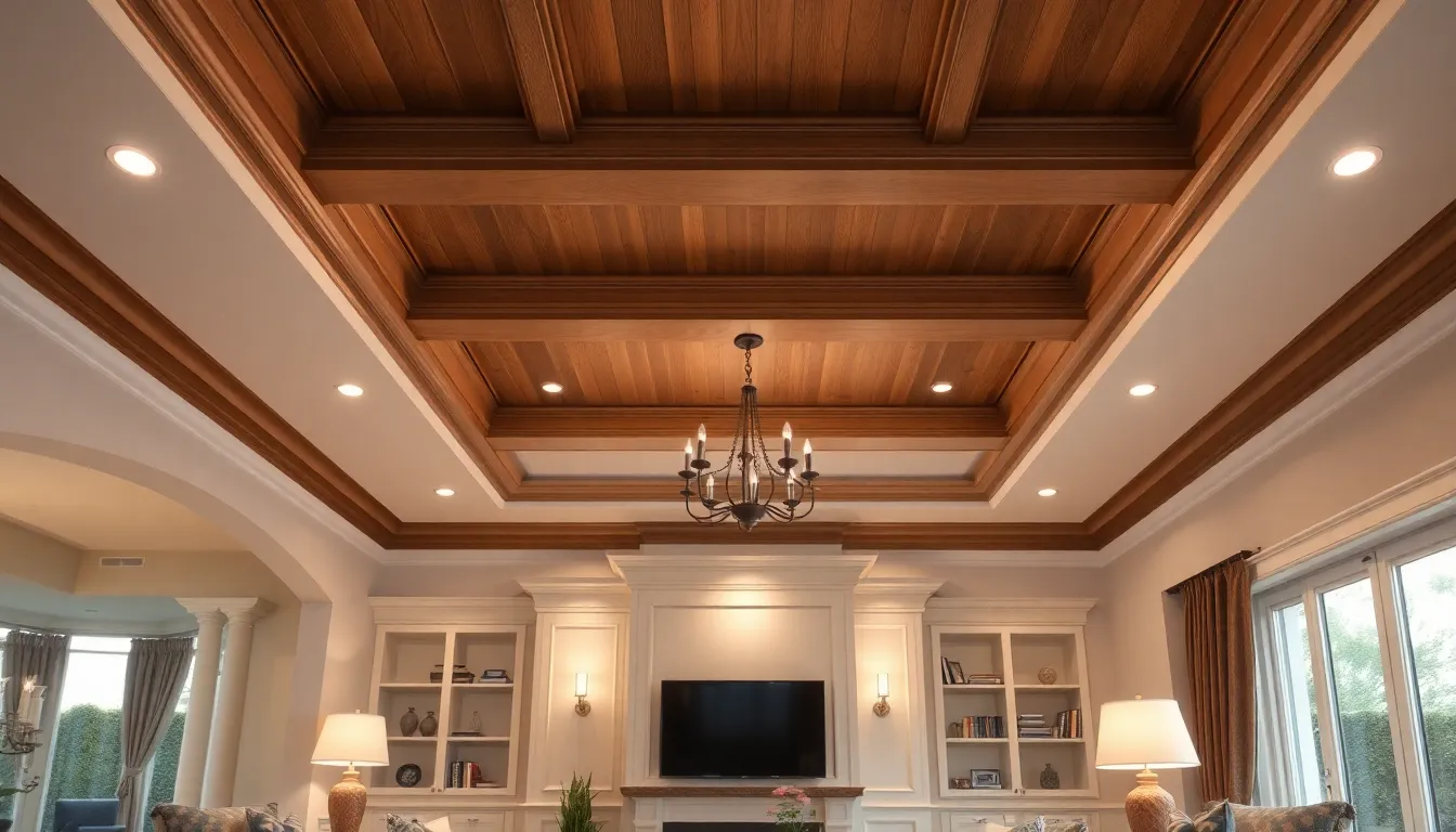 27 Stunning Living Room Ceiling Ideas That Will Transform Your Space in 2025 4 27 Stunning Living Room Ceiling Ideas That Will Transform Your Space in 2025 3
