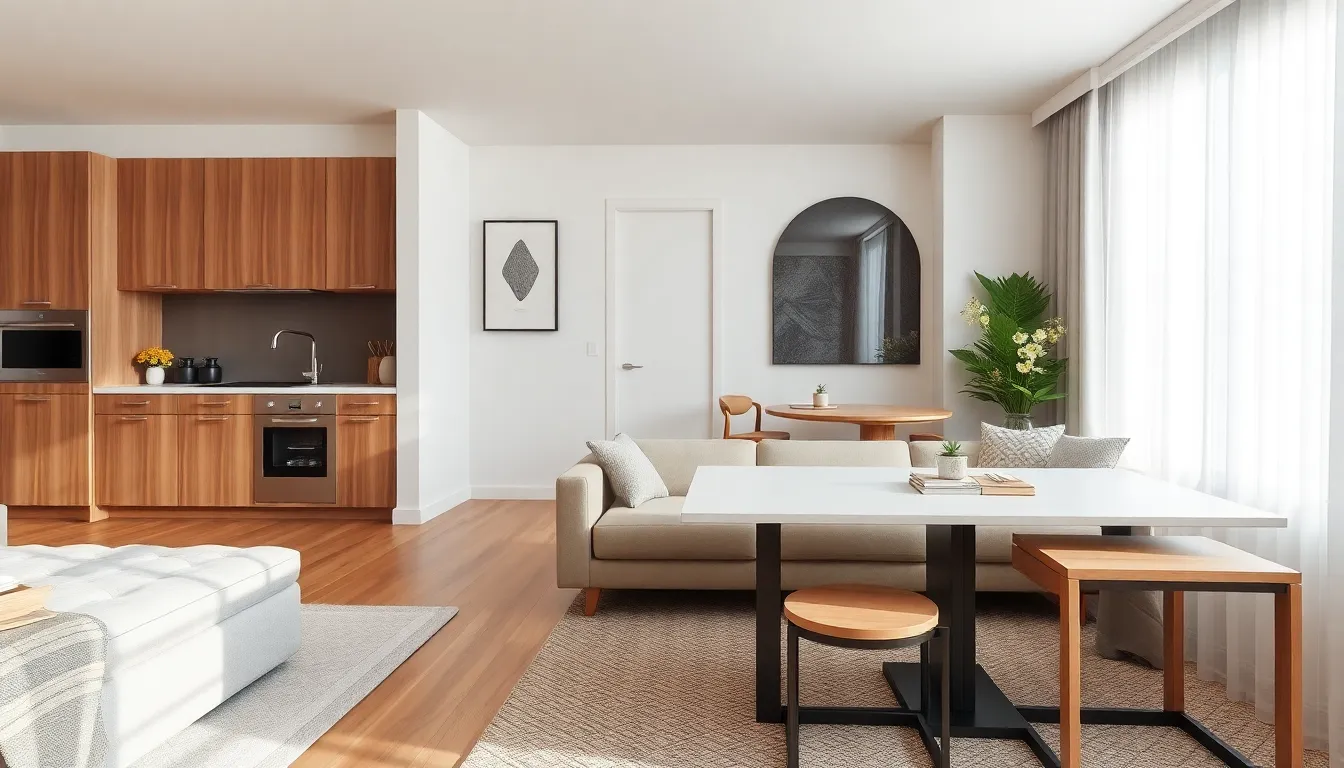 25 Small Open Plan Kitchen Living Room Ideas That'll Transform Your Tiny Apartment 5