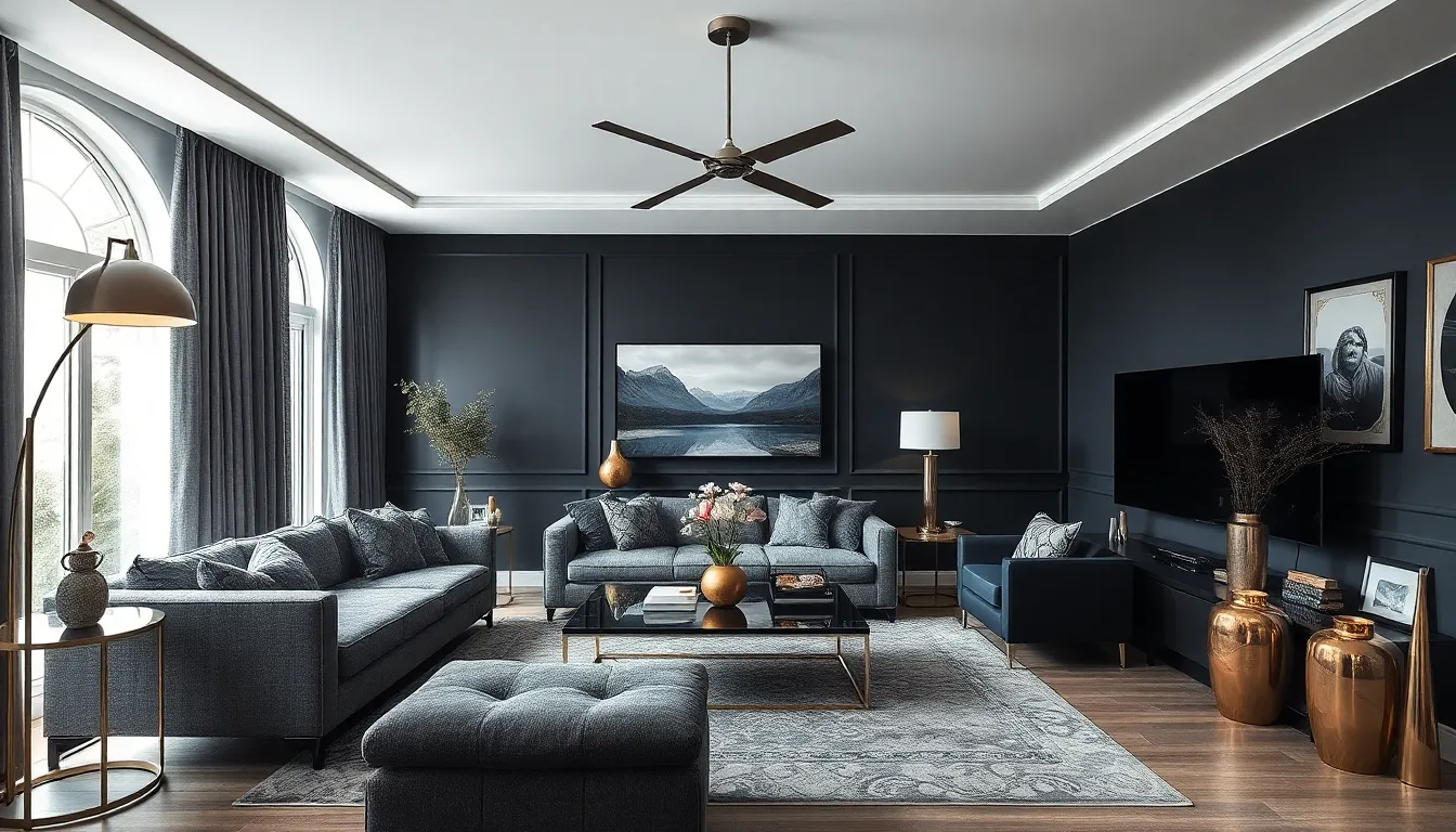 30 Stunning Black and Grey Living Room Ideas That Will Transform Your Space 6 30 Stunning Black and Grey Living Room Ideas That Will Transform Your Space 5