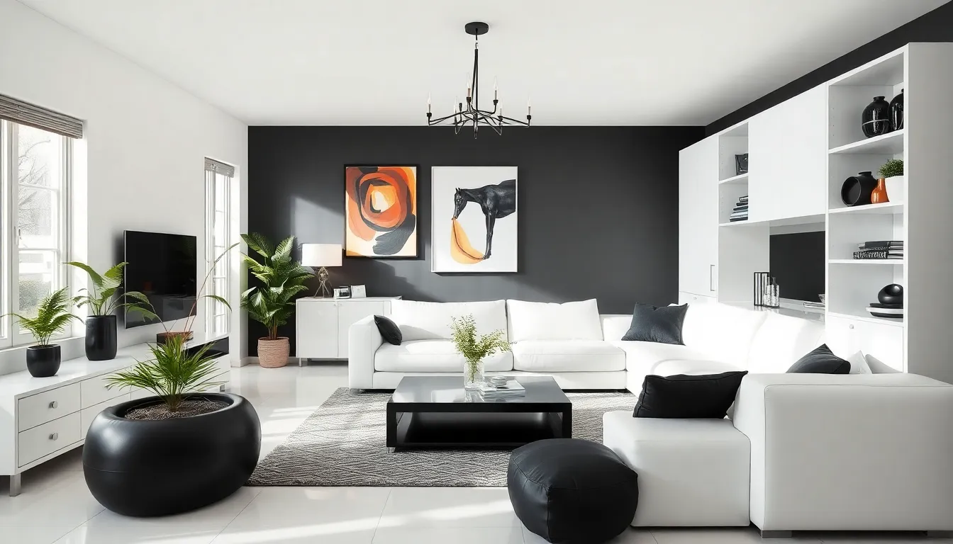 25 Stunning Black and White Living Room Ideas That'll Transform Your Space 6 25 Stunning Black and White Living Room Ideas That'll Transform Your Space 5