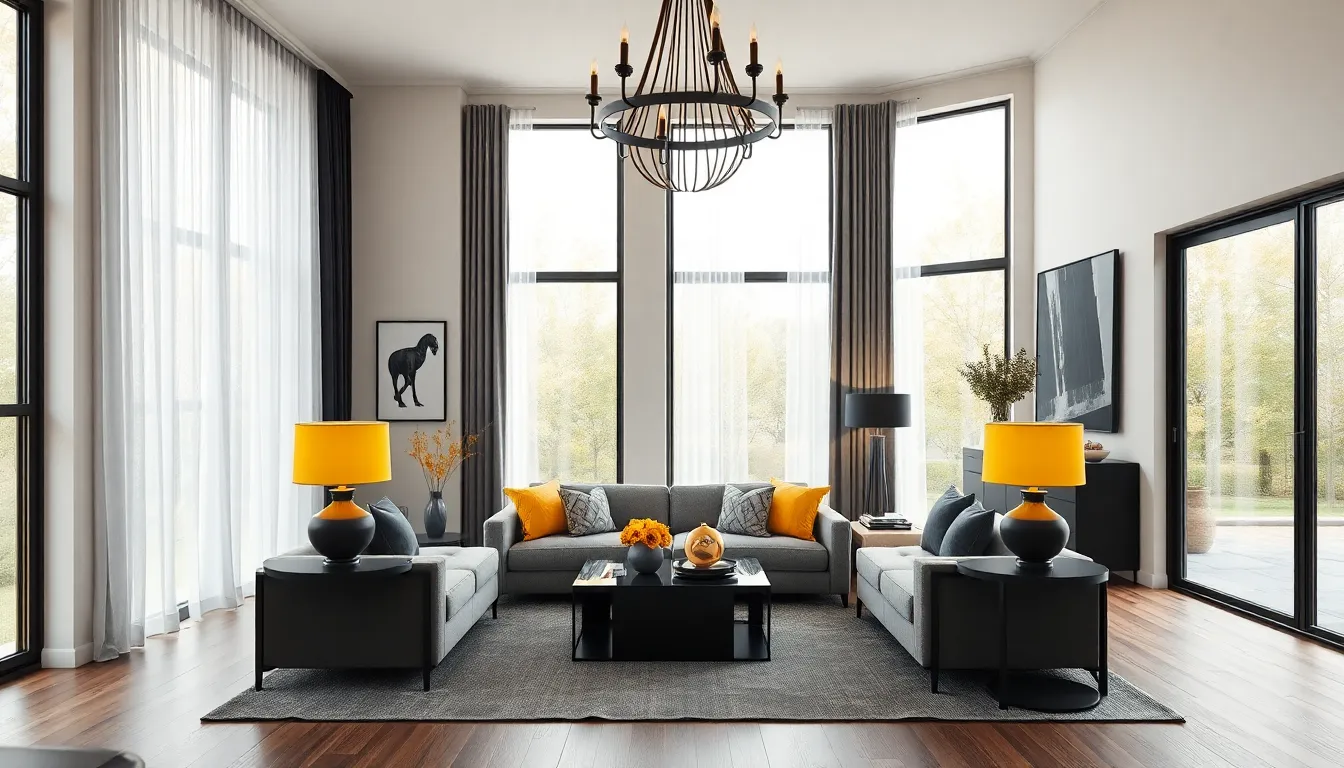 25 Bold Black and Yellow Living Room Ideas That'll Transform Your Space 6 25 Bold Black and Yellow Living Room Ideas That'll Transform Your Space 5
