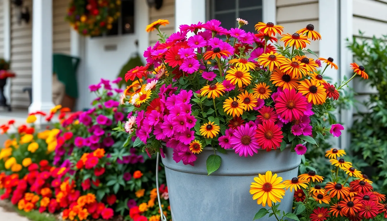 25 Creative Bucket Garden Ideas to Transform Any Small Space Into a Thriving Garden 5