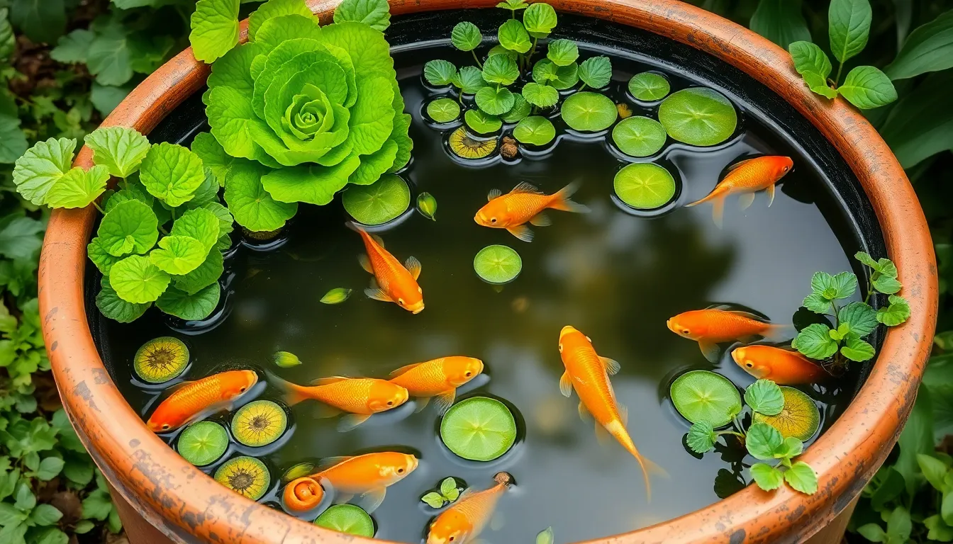 25 DIY Container Pond Ideas to Transform Your Backyard on Any Budget 6 25 DIY Container Pond Ideas to Transform Your Backyard on Any Budget 5