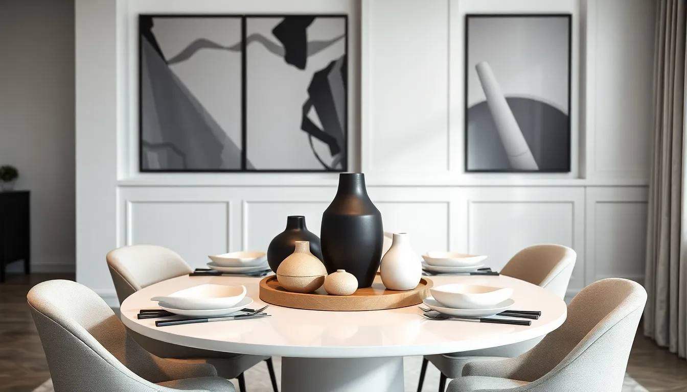 25 Stunning Dining Room Table Centerpiece Ideas to Transform Your Space 6 25 Stunning Dining Room Table Centerpiece Ideas to Transform Your Space 5