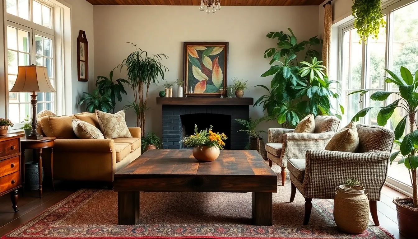 25 Earthy Living Room Ideas to Transform Your Space Into a Natural Sanctuary 6 25 Earthy Living Room Ideas to Transform Your Space Into a Natural Sanctuary 5