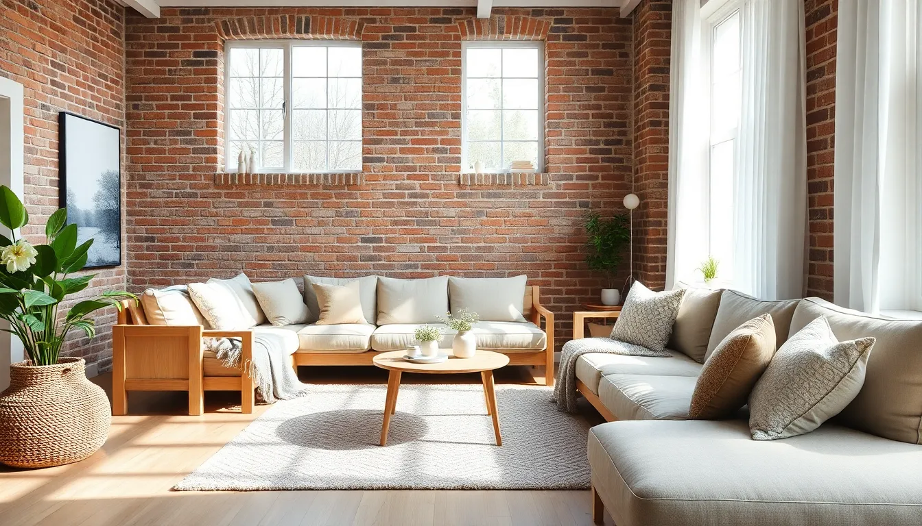 25 Stunning Exposed Brick Wall Living Room Ideas That'll Transform Your Space 5