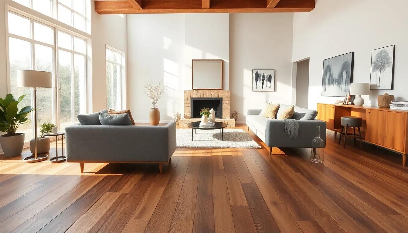 25 Stunning Hardwood Floor Ideas for Living Room That'll Transform Your Space 6 25 Stunning Hardwood Floor Ideas for Living Room That'll Transform Your Space 5