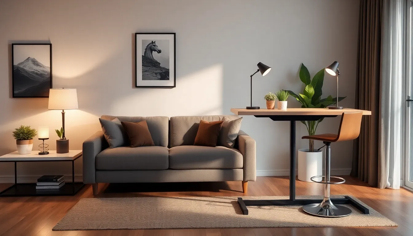 25 Genius Home Office in Living Room Ideas That Actually Work in Small Spaces 6 25 Genius Home Office in Living Room Ideas That Actually Work in Small Spaces 5