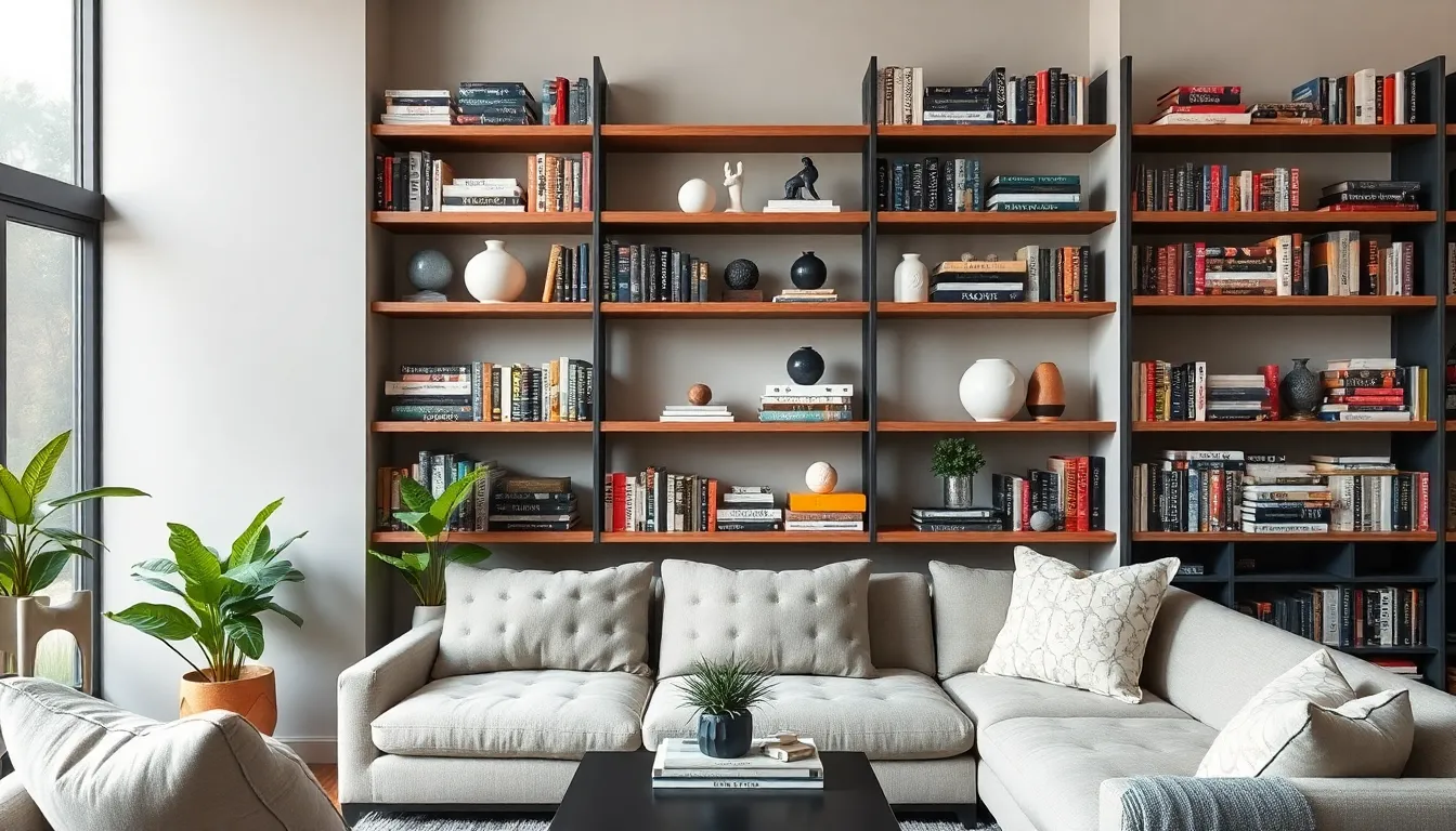 25 Creative Floating Shelf Ideas for Your Living Room (Transform Any Space!) 6 25 Creative Floating Shelf Ideas for Your Living Room (Transform Any Space!) 5