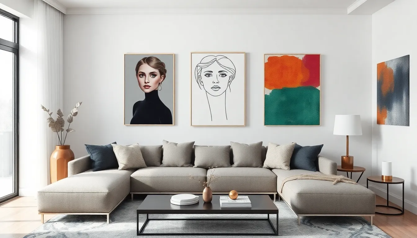 25 Stunning Living Room Wall Art Ideas That Transform Any Space on Any Budget 6 25 Stunning Living Room Wall Art Ideas That Transform Any Space on Any Budget 5
