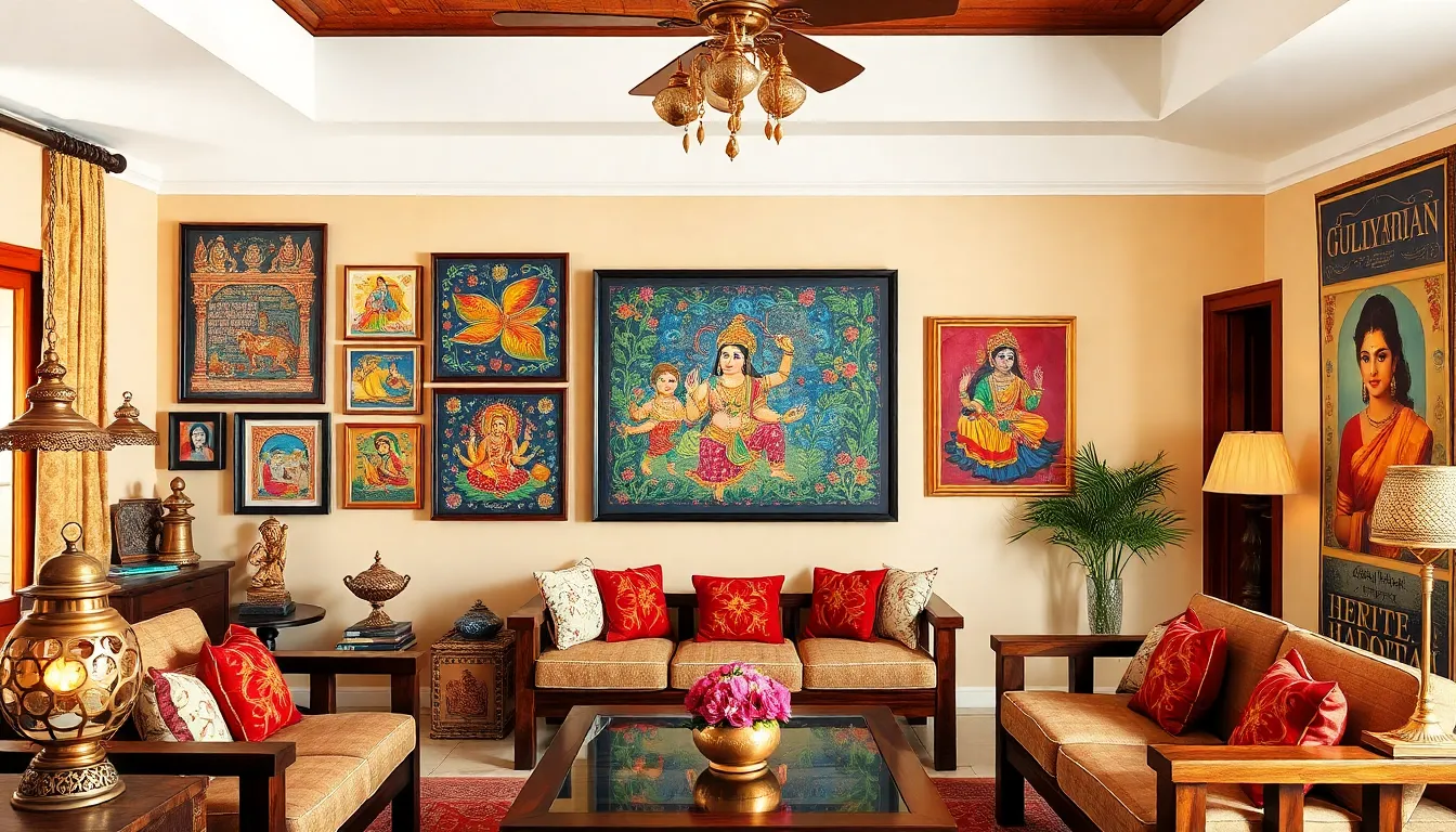 25 Stunning Indian Living Room Ideas to Transform Your Home with Vibrant Colors 5