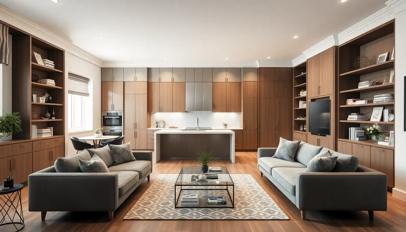 25 Kitchen Ideas for Living Room Spaces That Actually Work in 2025 6 25 Kitchen Ideas for Living Room Spaces That Actually Work in 2025 5