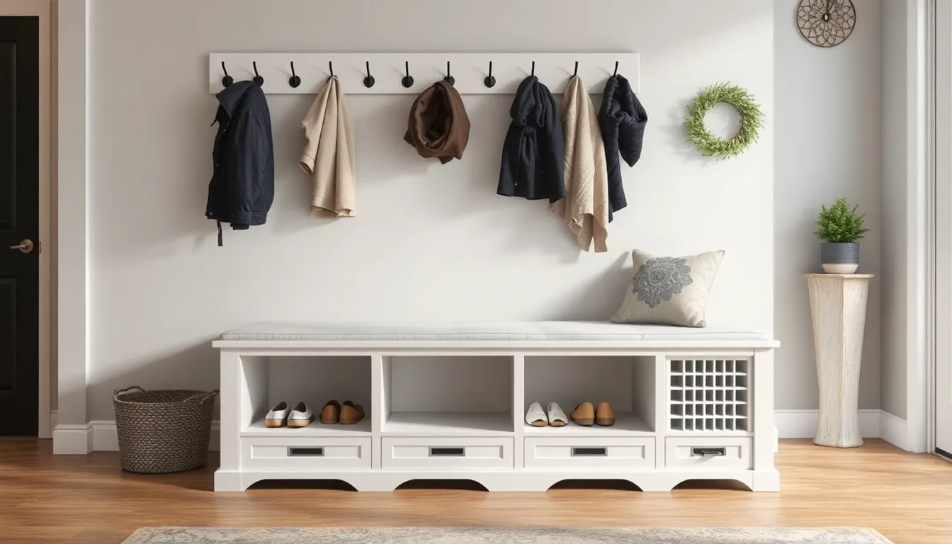 25 Living Room Bench Seating Ideas That Maximize Style and Space 6 25 Living Room Bench Seating Ideas That Maximize Style and Space 5