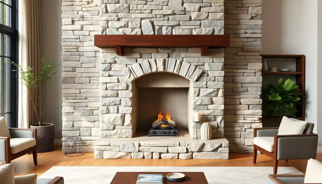 25 Stunning Living Room Fireplace Ideas to Transform Your Space in 2025 5