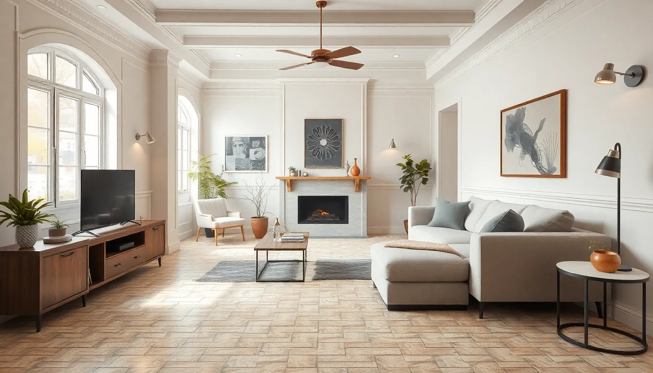 15 Stunning Living Room Floor Tile Ideas That Transform Any Space (2025 Guide) 6 15 Stunning Living Room Floor Tile Ideas That Transform Any Space (2025 Guide) 5