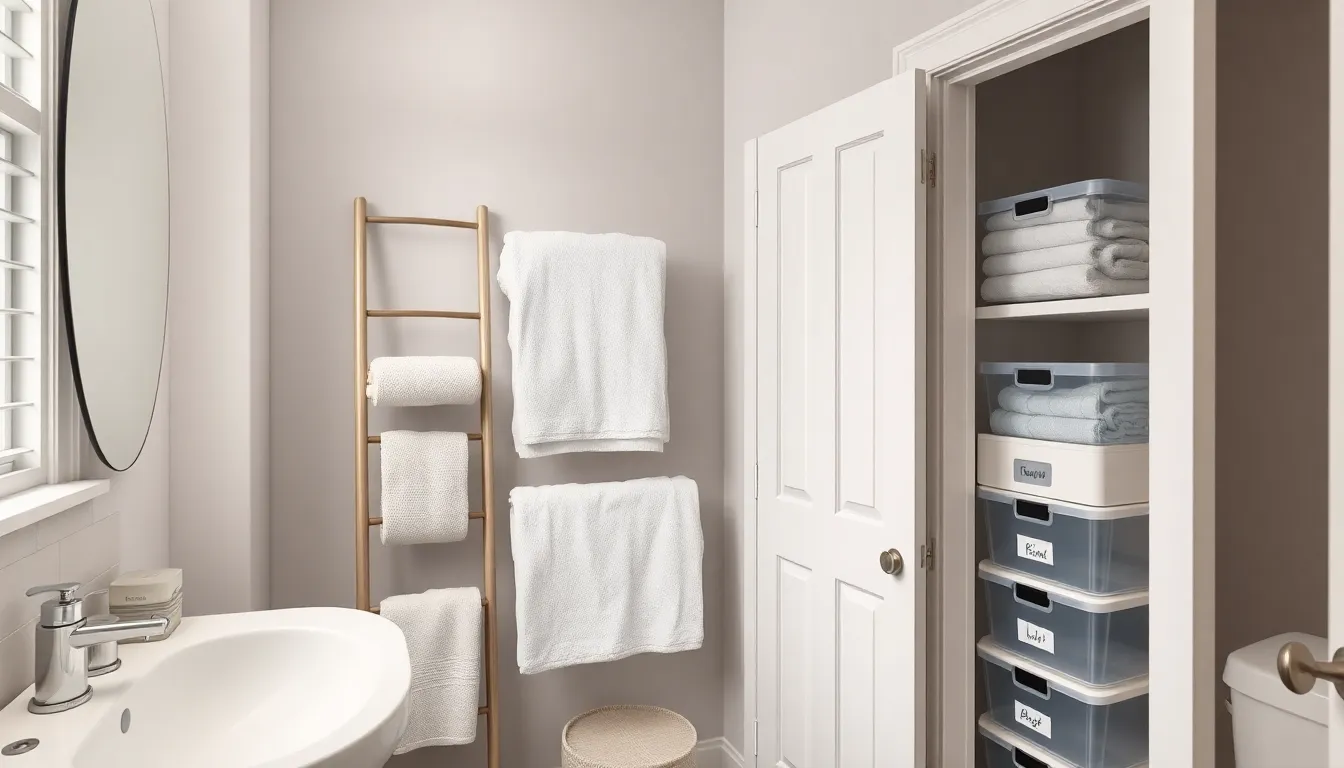 37 Bathroom Organization Ideas That'll Save You 30+ Minutes Per Week 8 37 Bathroom Organization Ideas That'll Save You 30+ Minutes Per Week 7