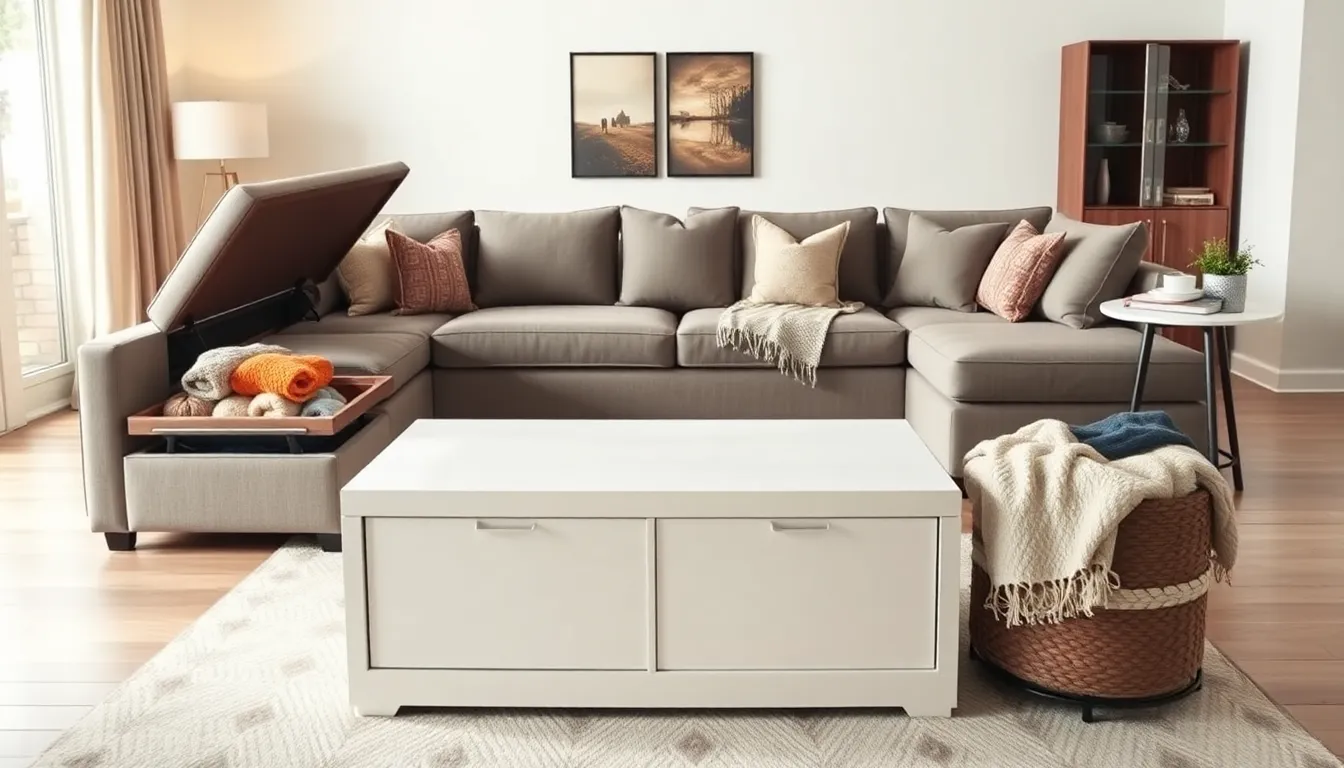 15 Stylish Blanket Storage Ideas for Living Room Organization That Look Amazing 8 15 Stylish Blanket Storage Ideas for Living Room Organization That Look Amazing 7