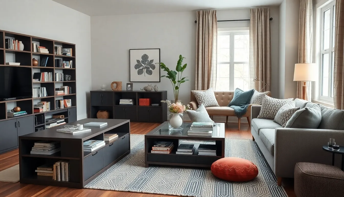 27 Stunning Bookcase Ideas for Living Room That Transform Any Space 8 27 Stunning Bookcase Ideas for Living Room That Transform Any Space 7