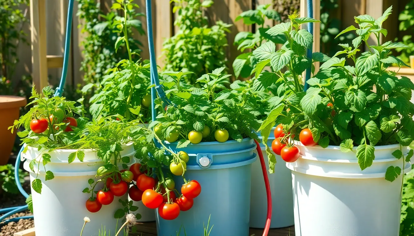 25 Creative Bucket Garden Ideas to Transform Any Small Space Into a Thriving Garden 7