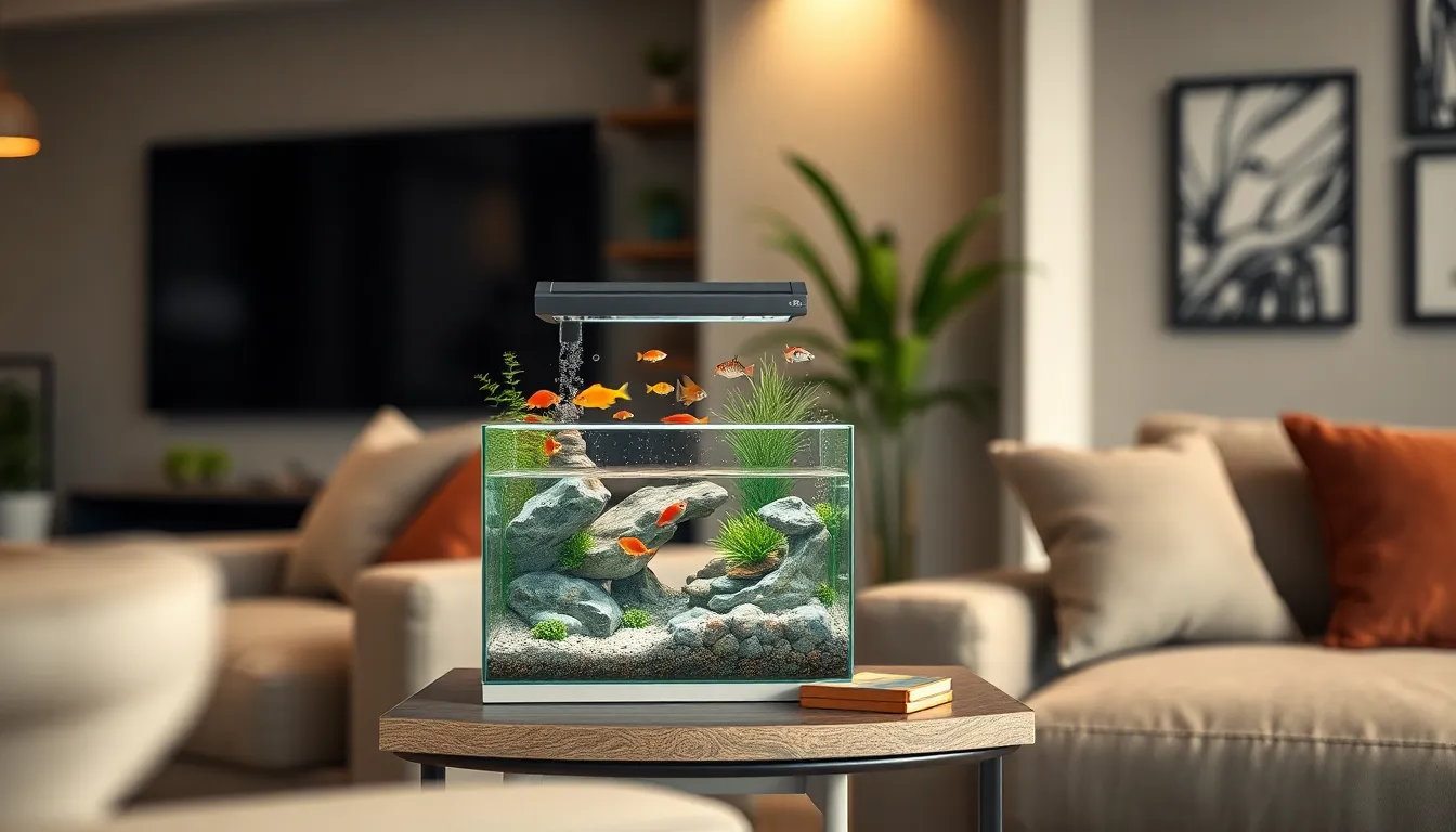 27 Stunning Fish Tank Ideas for Living Room That Will Transform Your Space 8 27 Stunning Fish Tank Ideas for Living Room That Will Transform Your Space 7