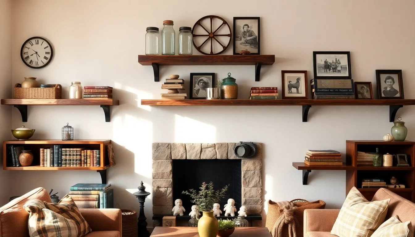 25+ Floating Shelf Ideas for Living Room That Transform Any Space (2025 Guide) 8 25+ Floating Shelf Ideas for Living Room That Transform Any Space (2025 Guide) 7