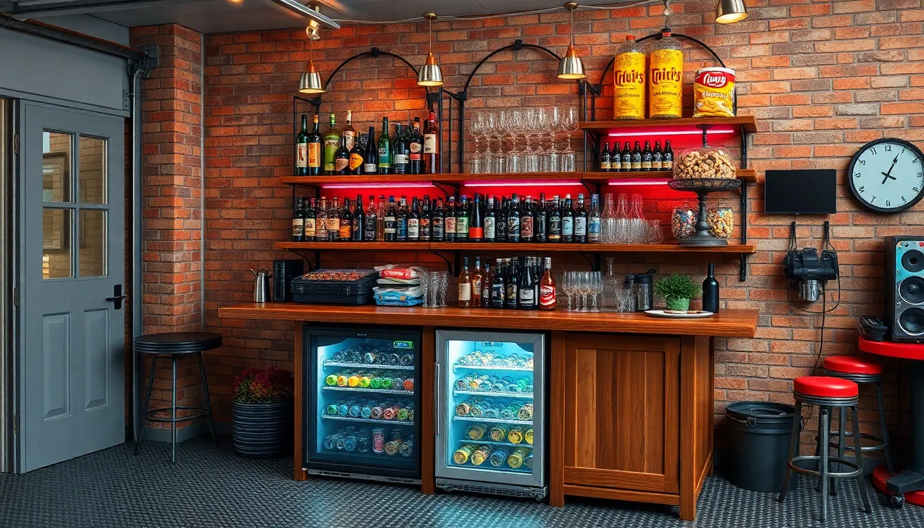 15 Creative Garage Hangout Ideas to Transform Your Space Into the Ultimate Man Cave 8 15 Creative Garage Hangout Ideas to Transform Your Space Into the Ultimate Man Cave 7