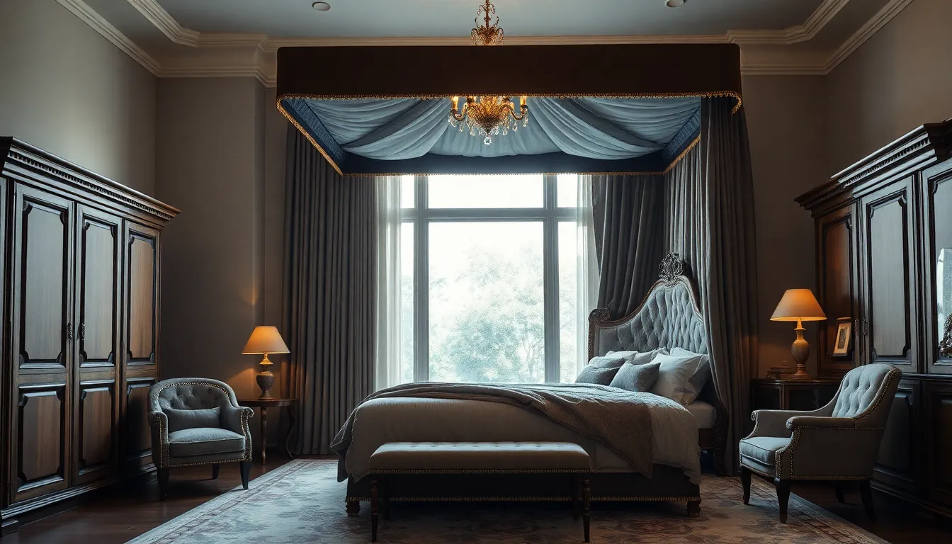 27 High Ceiling Bedroom Ideas That Transform Your Space Into a Cozy Retreat 7
