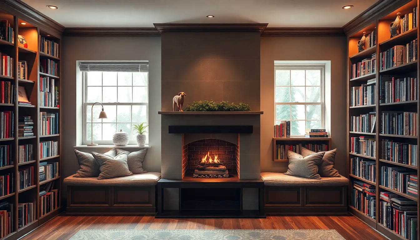 25 Stunning Ideas for Chimney Breast Living Room Design & Decor 7