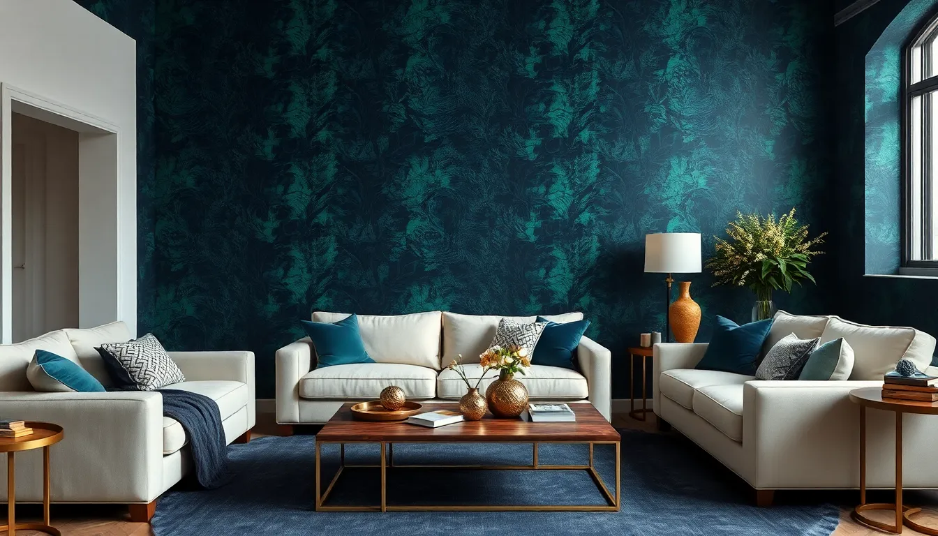 25 Stunning Living Room Wallpaper Ideas That Will Transform Your Space in 2025 7