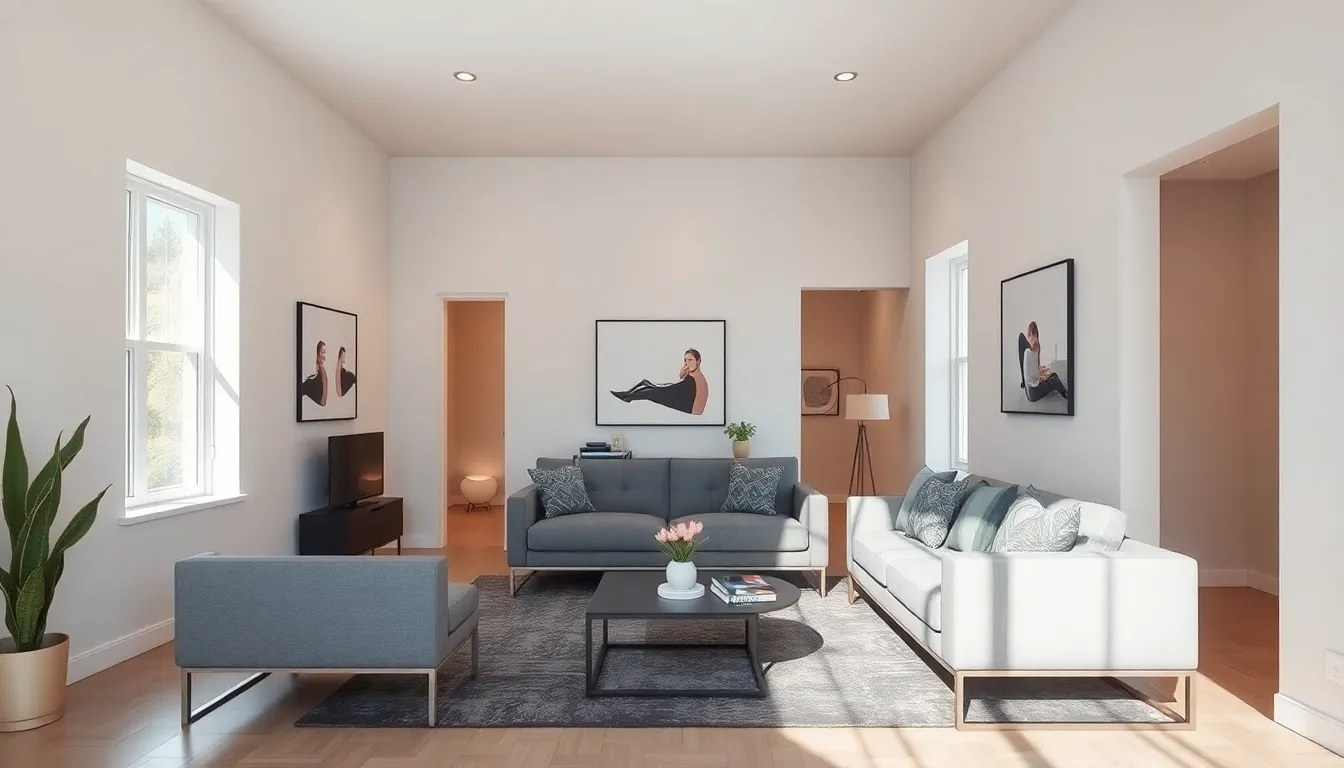 25 Brilliant Ideas for Narrow Living Room Spaces That Feel Twice as Wide 8 25 Brilliant Ideas for Narrow Living Room Spaces That Feel Twice as Wide 7