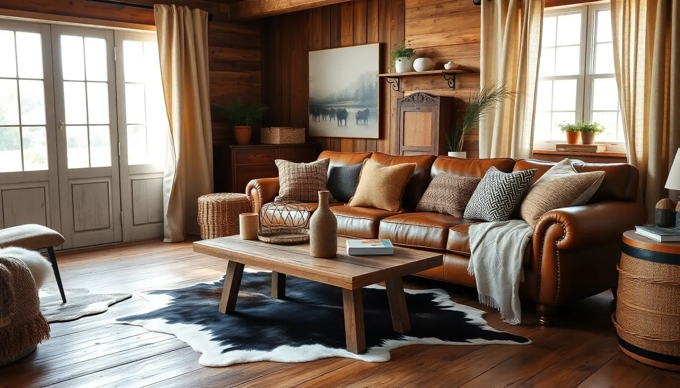 25 Cozy Rustic Living Room Ideas That'll Transform Your Space Into a Warm Retreat 8 25 Cozy Rustic Living Room Ideas That'll Transform Your Space Into a Warm Retreat 7