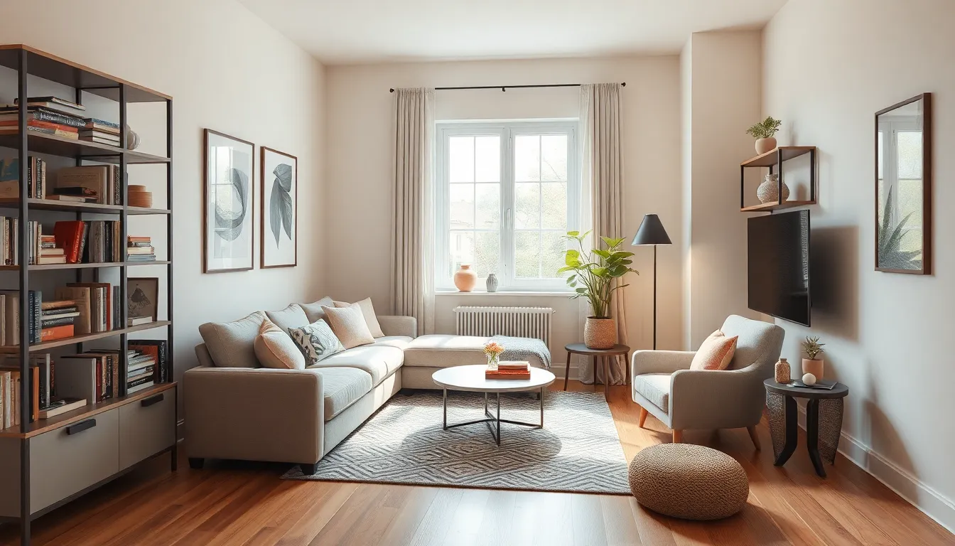 15 Clever Small Living Room Layout Ideas That Make Your Space Feel Twice as Big 8 15 Clever Small Living Room Layout Ideas That Make Your Space Feel Twice as Big 7