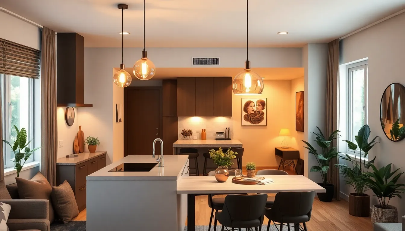 30 Smart Ideas for Small Living Room with Kitchen Combos That Actually Work 8 30 Smart Ideas for Small Living Room with Kitchen Combos That Actually Work 7