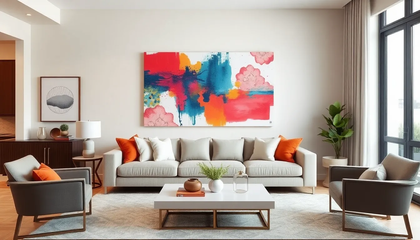 25 Creative Ideas to Decorate Living Room Walls on Any Budget (2025 Guide) 8 25 Creative Ideas to Decorate Living Room Walls on Any Budget (2025 Guide) 7