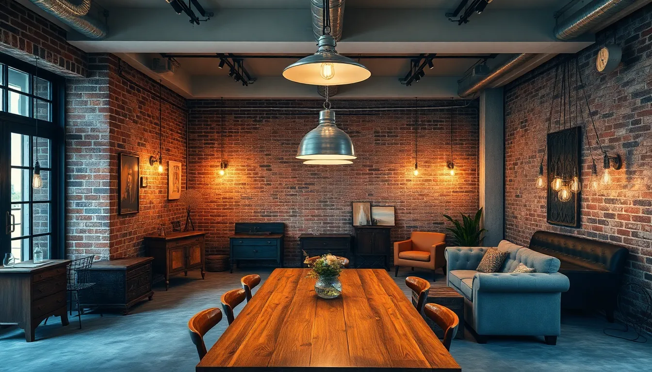 25 Industrial Living Room Ideas That Transform Your Space Into an Urban Sanctuary 8 25 Industrial Living Room Ideas That Transform Your Space Into an Urban Sanctuary 7