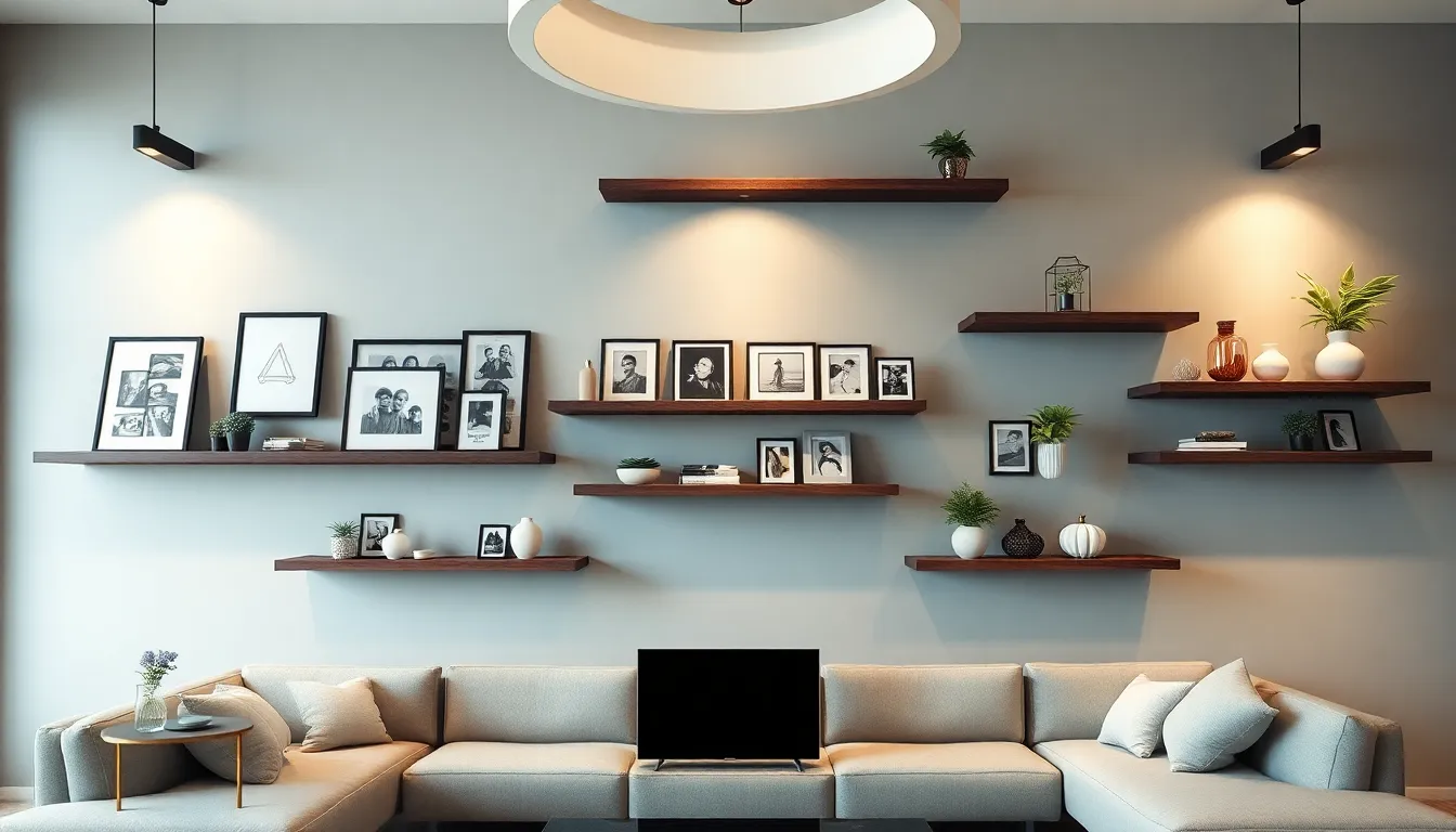 25 Large Wall Decor Ideas for Living Room That Transform Blank Spaces 7