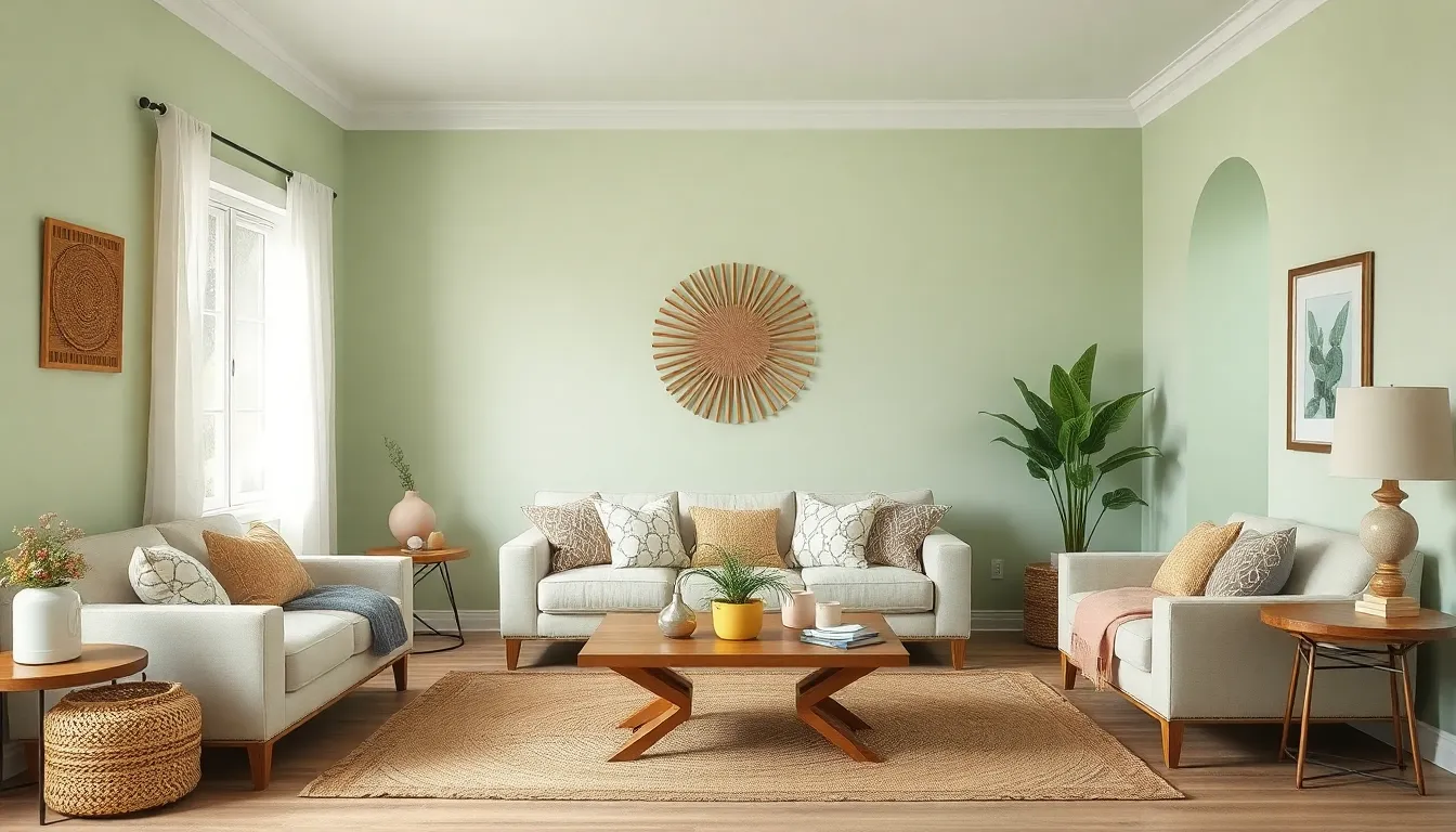 27 Light Green Living Room Ideas That Will Transform Your Space in 2025 8 27 Light Green Living Room Ideas That Will Transform Your Space in 2025 7