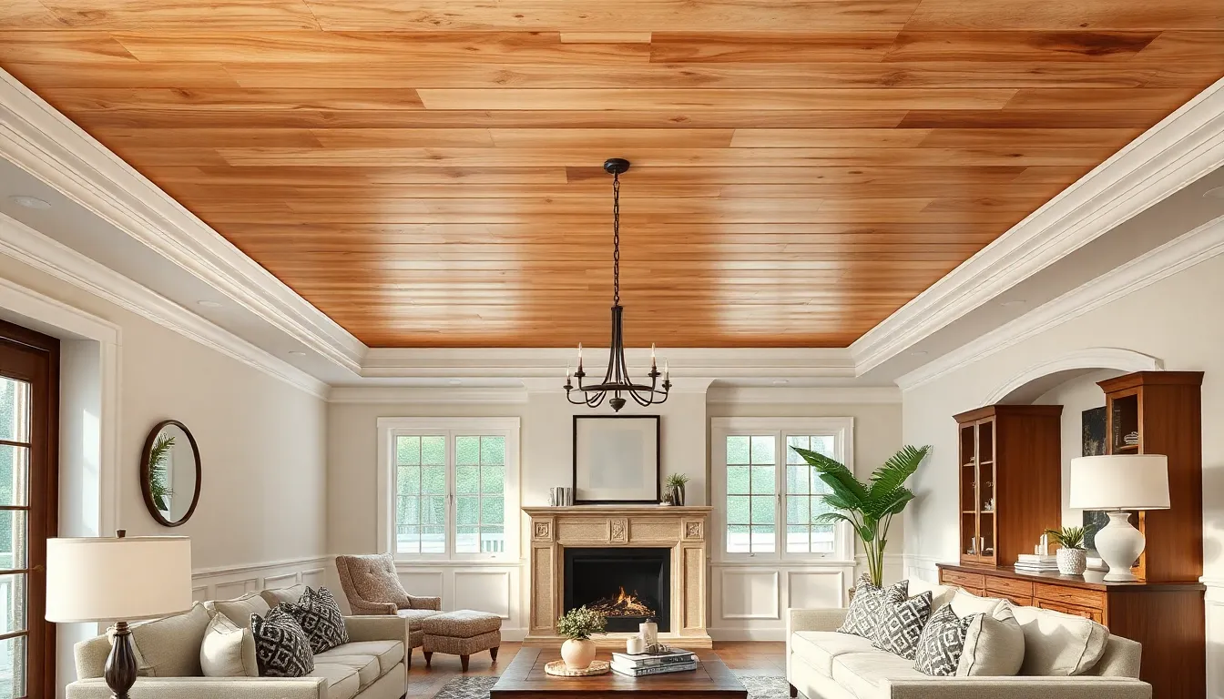 27 Stunning Living Room Ceiling Ideas That Will Transform Your Space in 2025 8 27 Stunning Living Room Ceiling Ideas That Will Transform Your Space in 2025 7